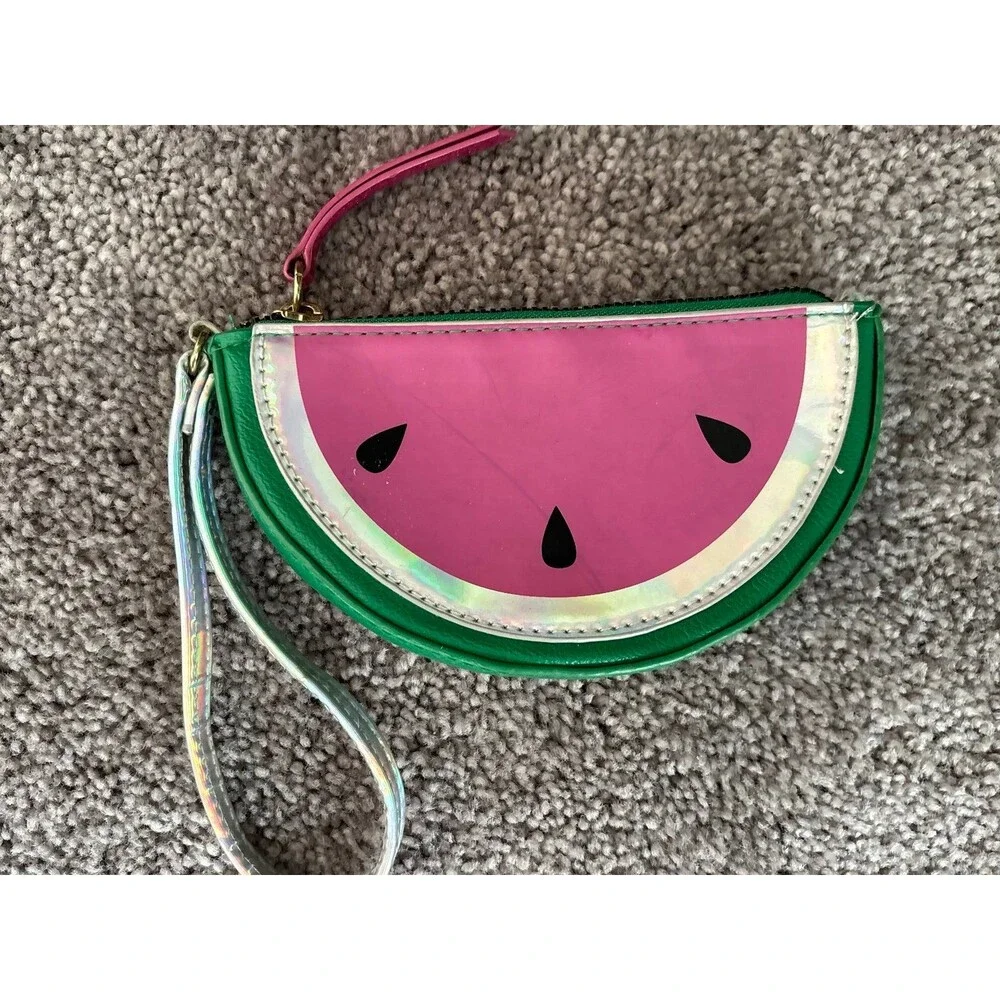 Claire's Girl’s Accessories Coin Purse Set Rainbow/Cloud, Watermelon, Citrus